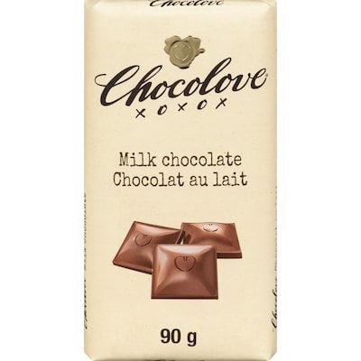 Chocolove Milk Chocolate 90 g, $5.54/100g