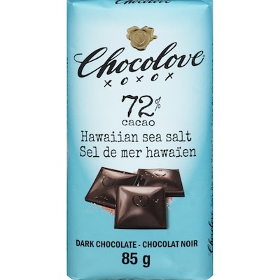 Chocolove Hawaiian Sea Salt In Dark Chocolate 72% Cacao 85 g, $5.87/100g
