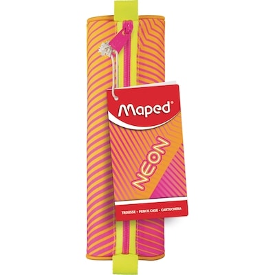 Maped Pencil Case Tube, Neon 1 ea, $7.50/1ea