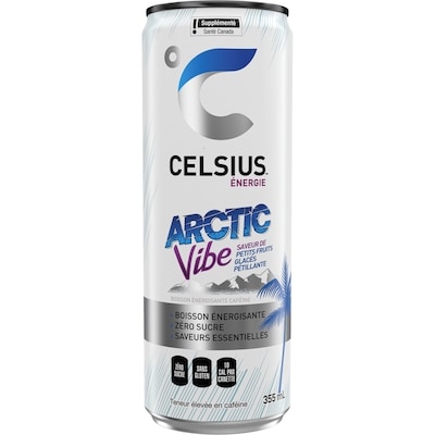 Celsius Arctic Vibe paquet de 12 12x355.0 ml, 0,77 $/100ml