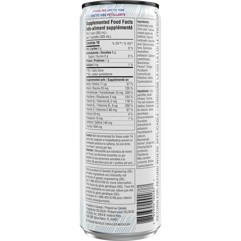 Arctic Vibe Energy Drink