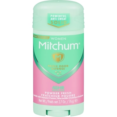 Mitchum Women Invisible Solid Antiperspirant & Deodorant Powder Fresh 76 g, $10.51/100g