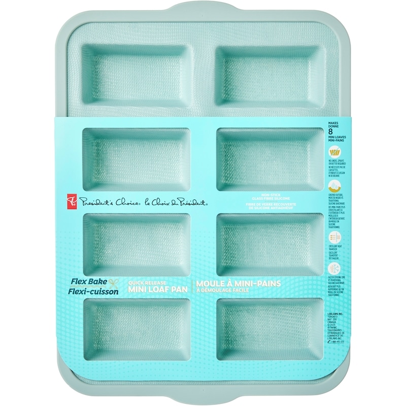 Flex Bake Quick Release Mini Loaf Pan