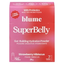 Superbelly Gut-Building Hydration Powder Strawberry Hibiscus