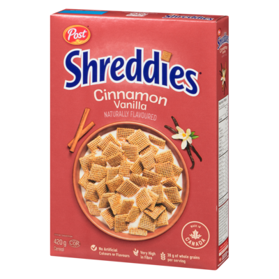Shreddies Cereal Cinnamon Vanilla