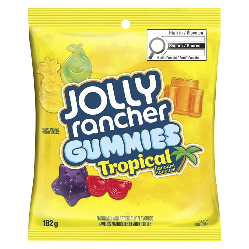 Gummies Candy Tropical Flavours