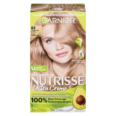 Garnier Nutrisse Ultra Crème Nourishing Permanent Colour 82 Champagne Blonde 1 ea, $12.99/1ea