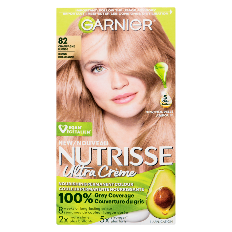 Nutrisse Ultra Crème Nourishing Permanent Colour 82 Champagne Blonde
