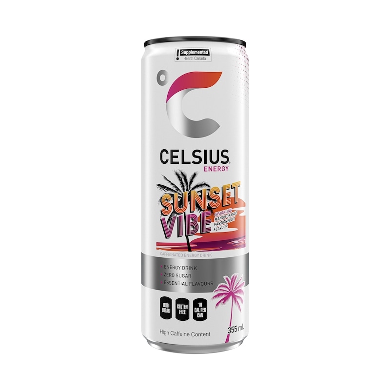 Sunset Vibe Energy Drink