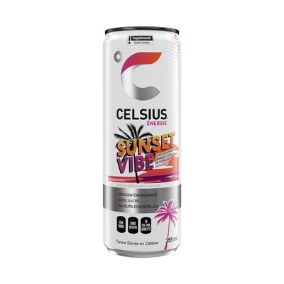 Celsius Sunset Vibe 355 ml, 0,85 $/100ml