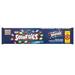 Nestlé Minibarres, choc. au lait, usine sans arachides 80 g, 2,81 $/100g