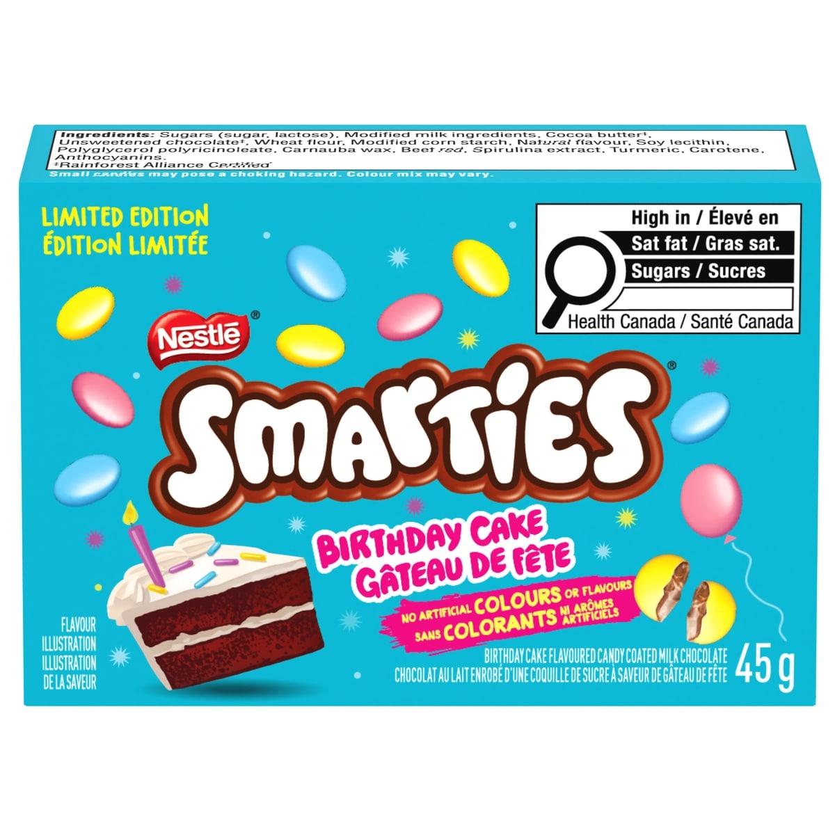 Nestlé Smarties Birthday Cake