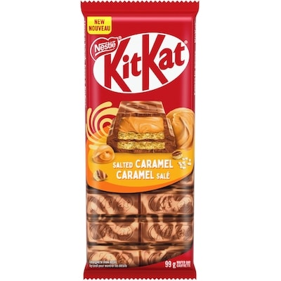 Nestlé KITKAT Tablet, Wafers & Salted Caramel Filling 99 g, $2.62/100g