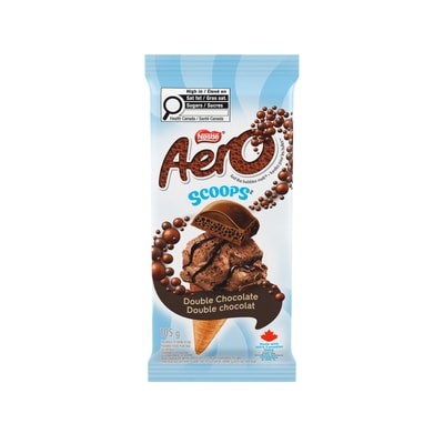 Nestlé Aero SCOOPS Double chocolat 105 g, 2,62 $/100g