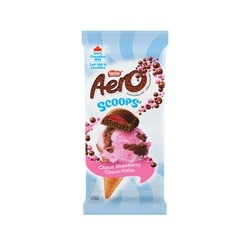 Nestlé Aero Scoops Choco-fraise 105 g, 2,38 $/100g