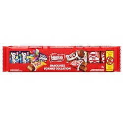 Nestlé Snack Size KITKAT, AERO, SMARTIES, COFFEE CRISP 78 g, $4.22/100g