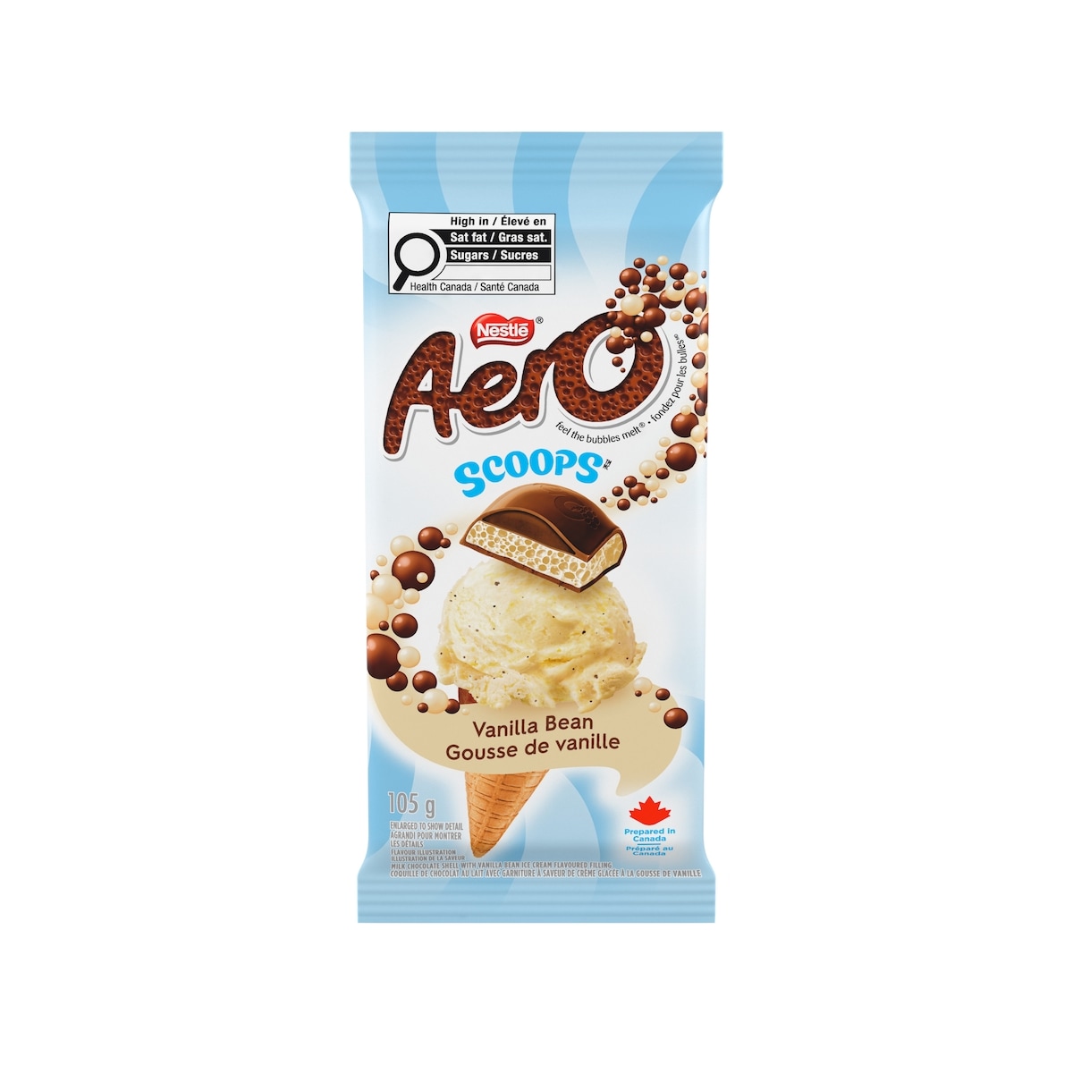 Nestlé Aero Chocolate Bar Vanilla Bean