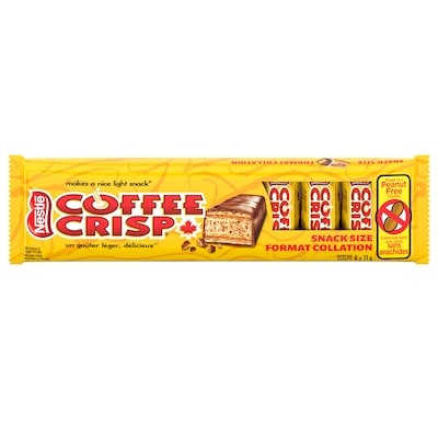 Nestlé Coffee Crisp Snack Size, Made In A Peanut-free Facility 88 g, $2.49/100g