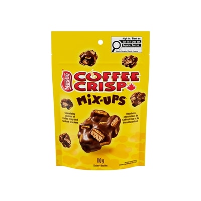 Nestlé Coffee Crisp Mix-Ups, Coffee Crisp et bouch. bisc. graham 110 g, 5,00 $/100g