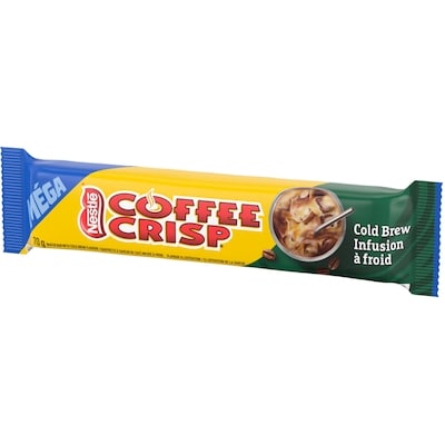 Gaufrette Coffee Crisp Méga, Café infusé froid, prép. au Canada