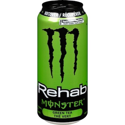 Monster Energy Rehab boisson énergisante thé vert paquet de 12 12x458.0 ml, 0,45 $/100ml