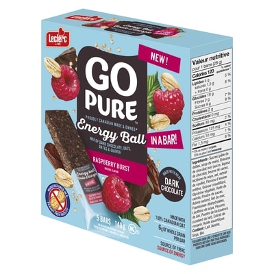 Energy Ball In A Bar Raspberry Burst