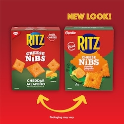Christie RITZ CHEESE NIBS Cheddar Jalapeno - 180 g | Zehrs