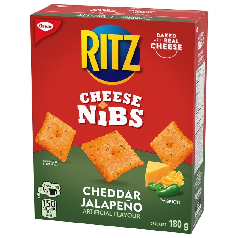 RITZ CHEESE NIBS Cheddar Jalapeno