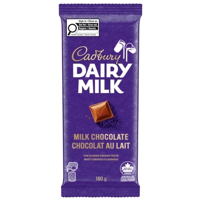 Cadbury DAIRY MILK Original Milk Chocolate Bar 180 g, $3.33/100g