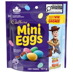 Cadbury MINI EGGS Chocolatey Candy 151 g, $4.63/100g