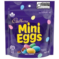 Cadbury MINI EGGS Chocolatey Candy 151 g, $3.97/100g