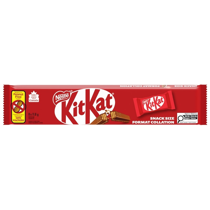 Nestlé KitKat Snack Size Bars, Peanut-free, Individually Wrapped