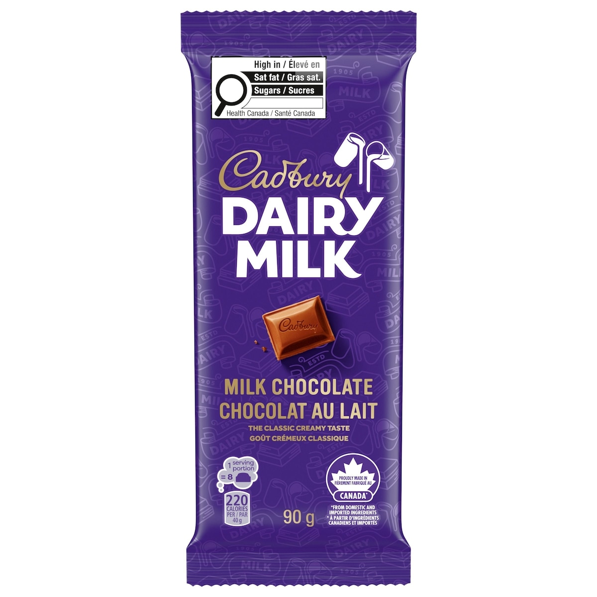 Cadbury DAIRY MILK Original Milk Chocolate Bar