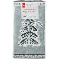 President's Choice 3 Ply Buffet Napkins 40 Pack - Elf 40 ea, $0.13/1ea