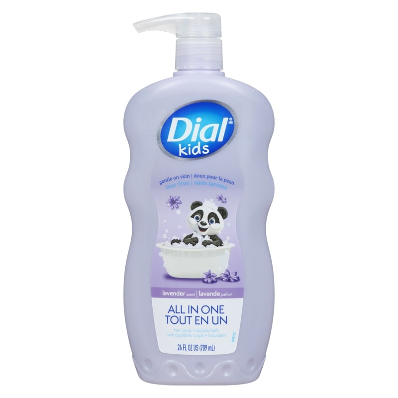 Kids Hair, Body + Bubble Bath All In One Lavender Scent Ages 2+