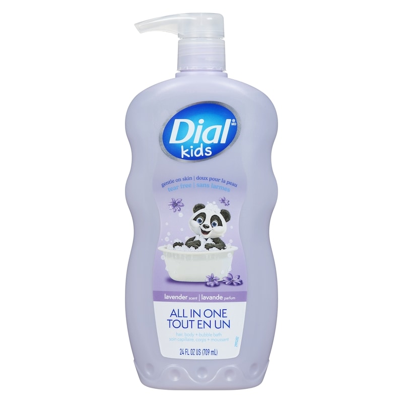 Kids Hair, Body + Bubble Bath All In One Lavender Scent Ages 2+