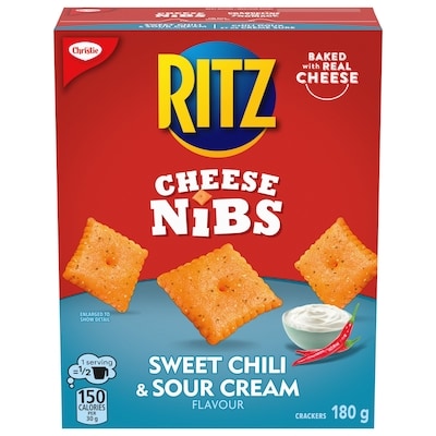 Christie RITZ CHEESE NIBS Sweet Chili & Sour Cream 180 g, $1.67/100g