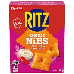 RITZ CHEESE NIBS Sweet Chili & Sour Cream