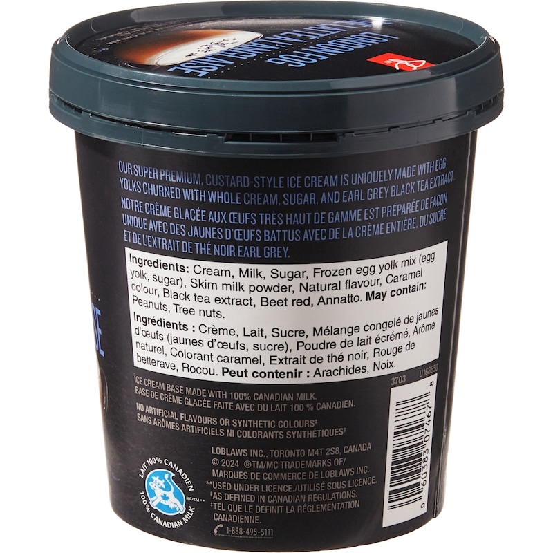 Super Premium London Fog Ice Cream