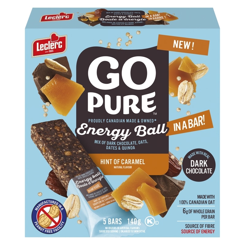 Energy Ball In A Bar Hint Of Caramel