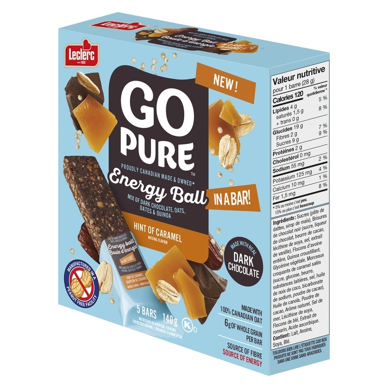 Energy Ball In A Bar Hint Of Caramel