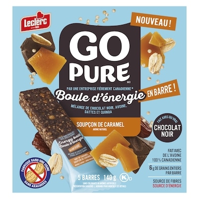 Boule d'énergie en barre soupçon de caramel