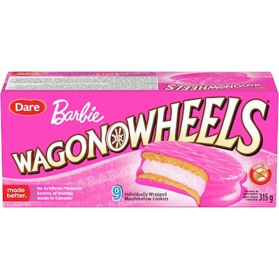 Dare Wagon Wheels Barbie 315 g, $1.59/100g