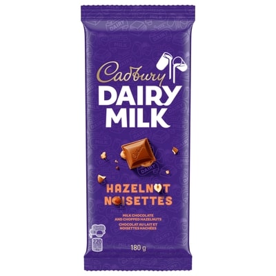 Cadbury DAIRY MILK Hazelnut Milk Chocolate Bar 180 g, $3.61/100g