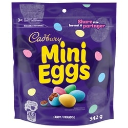Cadbury MINI EGGS Chocolatey Candy 342 g, $2.92/100g
