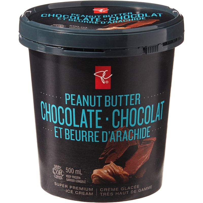 PC Black Label Super Premium Peanut Butter Chocolate Ice Cream