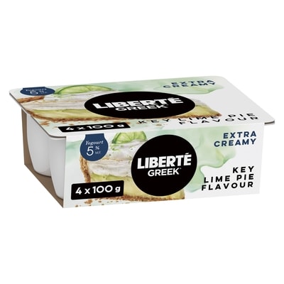 Liberte Greek 5% Extra Creamy Yogurt, Key Lime Pie 400 g, $1.12/100g