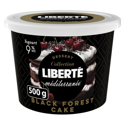 Liberte Yogurt 9% Dessert Collection, Black Forest Cake 500 g, $0.95/100g
