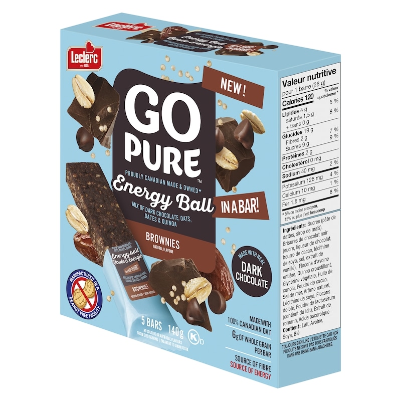 Energy Ball In A Bar Brownies