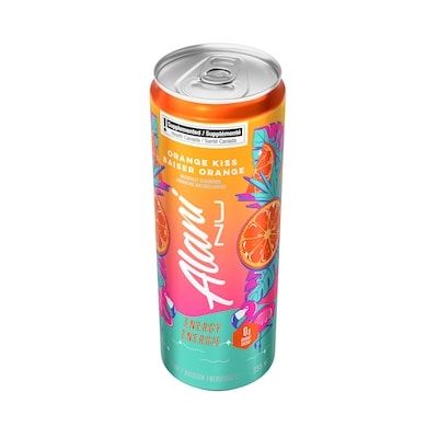 Alani Boisson énergisante Baiser Orange 355 ml, 0,98 $/100ml